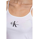 Débardeur MONOLOGO STRAPPY TAN - Blanc