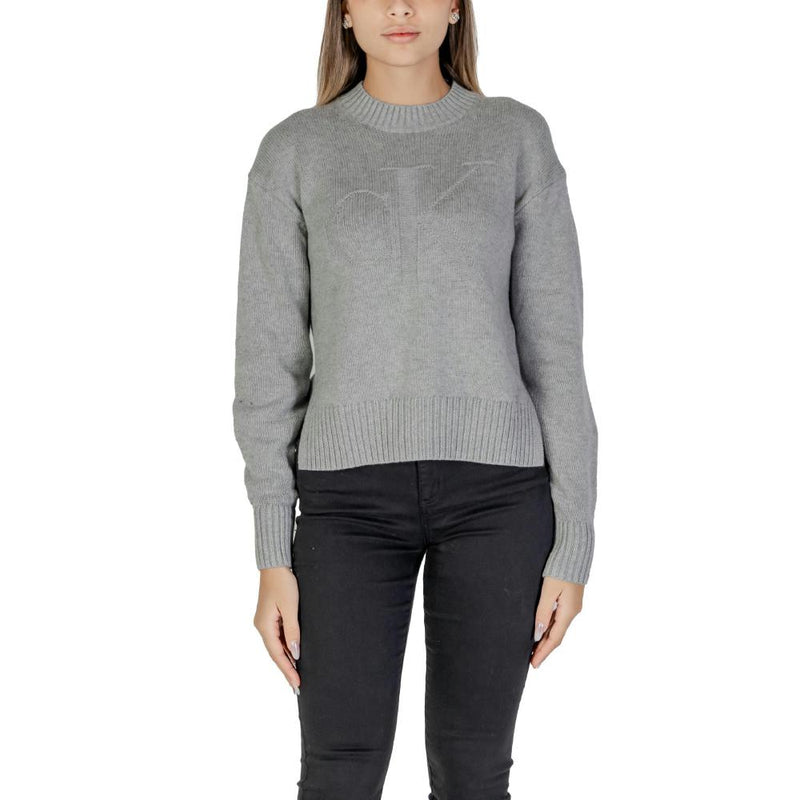 Pull CK INTARSIA LOOSE J20J224224 - Gris