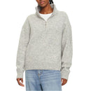 Cardigan TEXTURED HALF ZIP SW - Gris