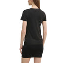 T Shirt GRADIENT MONOLOGO - Noir