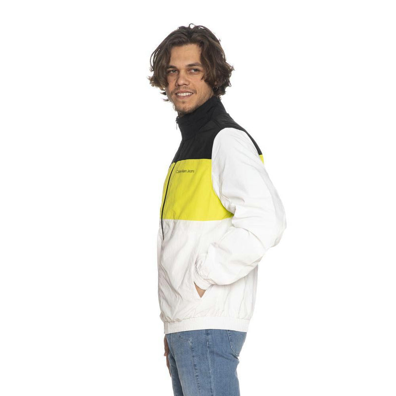 Veste Color Block - Jaune