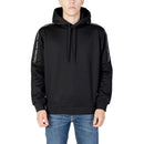 Hoodie Logo Tape - Noir
