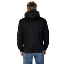 Hoodie Logo Tape - Noir