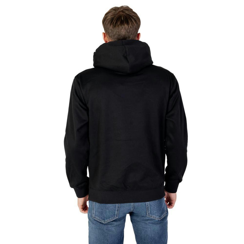 Hoodie Logo Tape - Noir