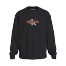 Sweatshirt Monologo Stencil - Noir