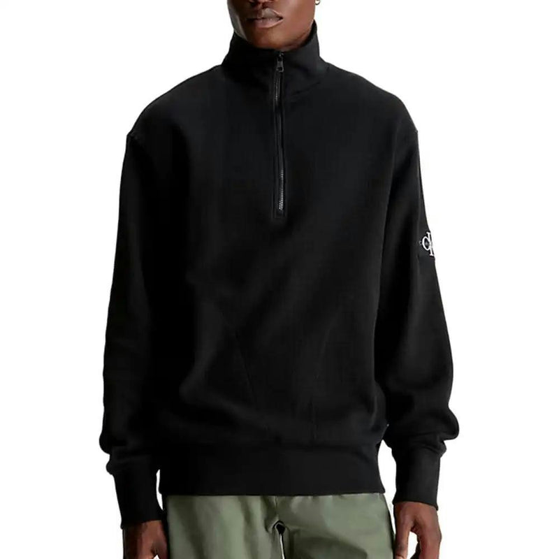 Sweatshirt Badged - Noir