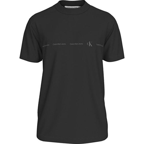 T Shirt Logo Repeat - Noir