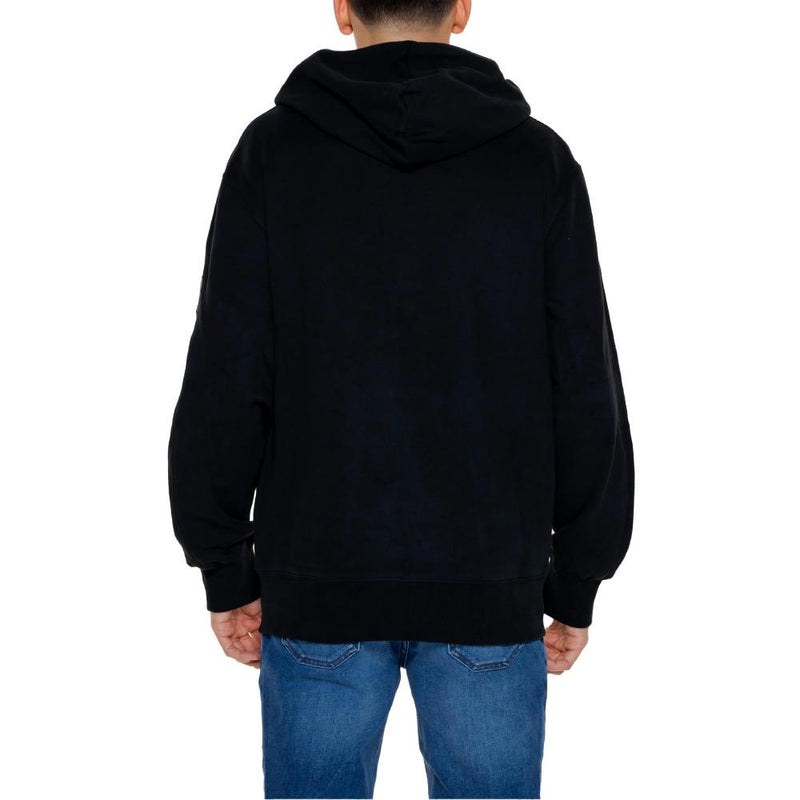 Hoodie BADGE HWK ZIP THROUG J30J324956 - Noir
