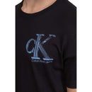 T Shirt META MONOGRAM - Noir