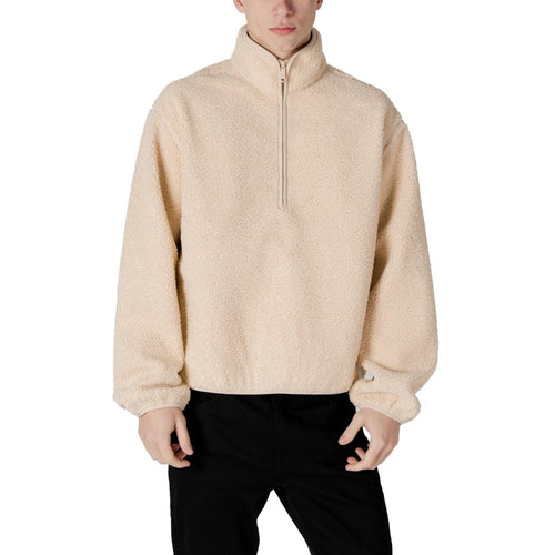 Sweatshirt HALF ZIP SHERPA - Beige