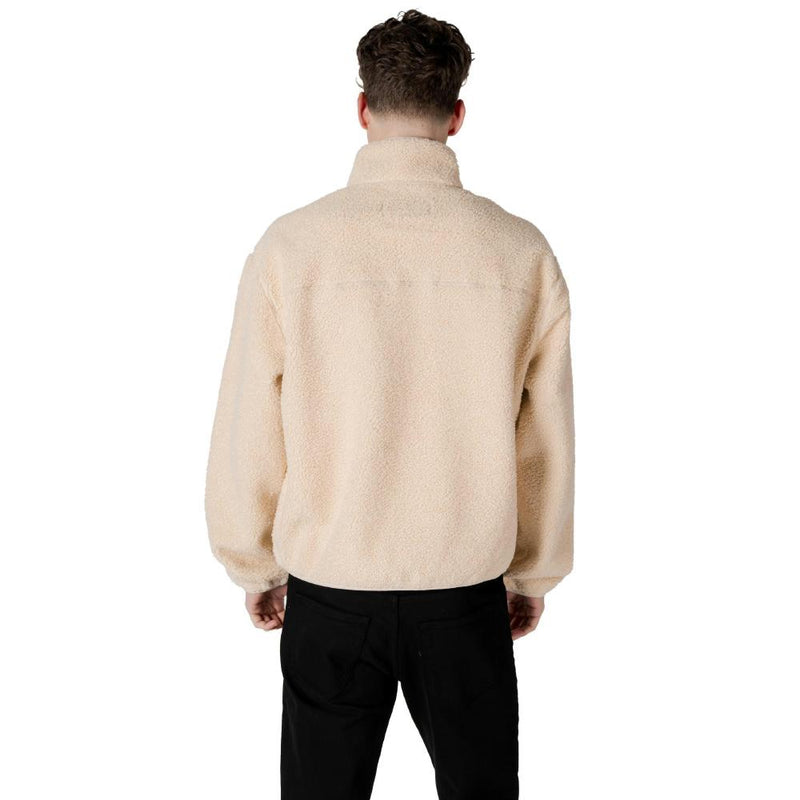 Sweatshirt HALF ZIP SHERPA - Beige