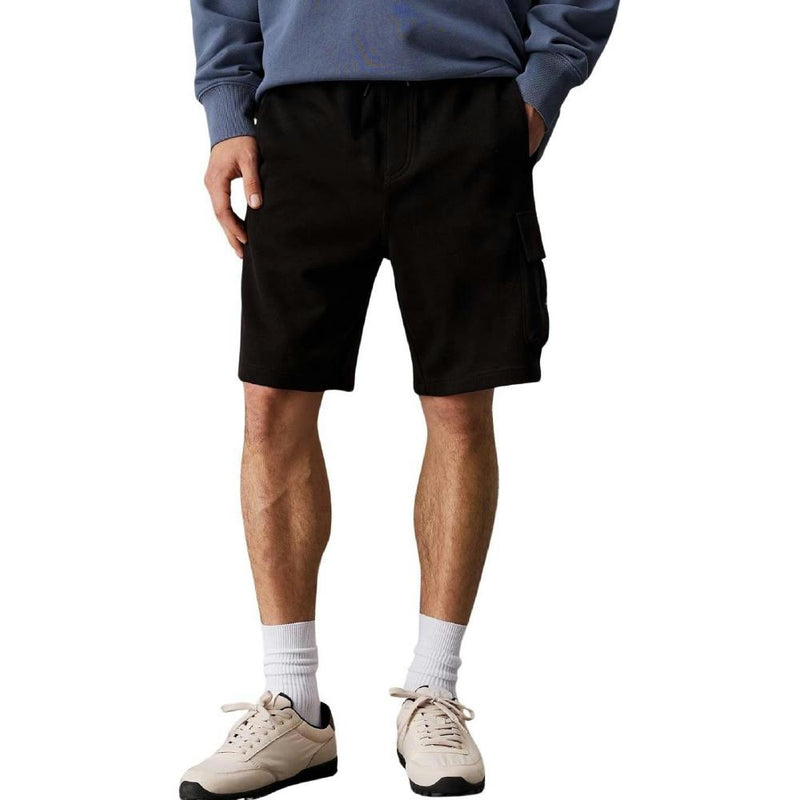 Short WOVEN LABEL J30J327284 - Noir