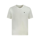 T Shirt Calvin Klein T-shirt homme Serif Font graphic - Blanc