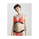 Bikini Calvin Klein Triangle Rp Bikini Top - Rouge