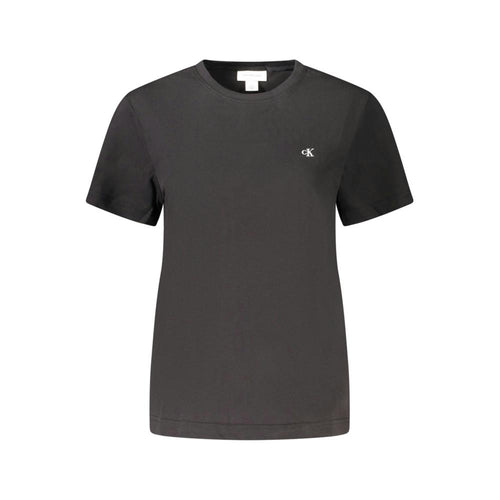 T Shirt SS MONOGRAM CREW TEE - Noir