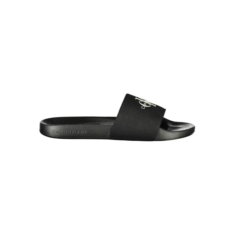 Tongs SLIDE MONOGRAM - Noir