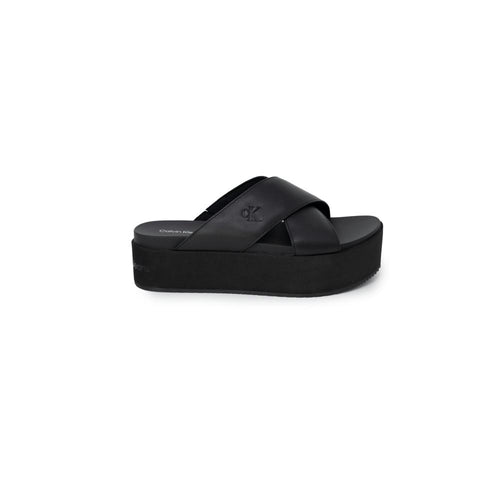 Sandales Flatform Cross Mg Uc - Noir