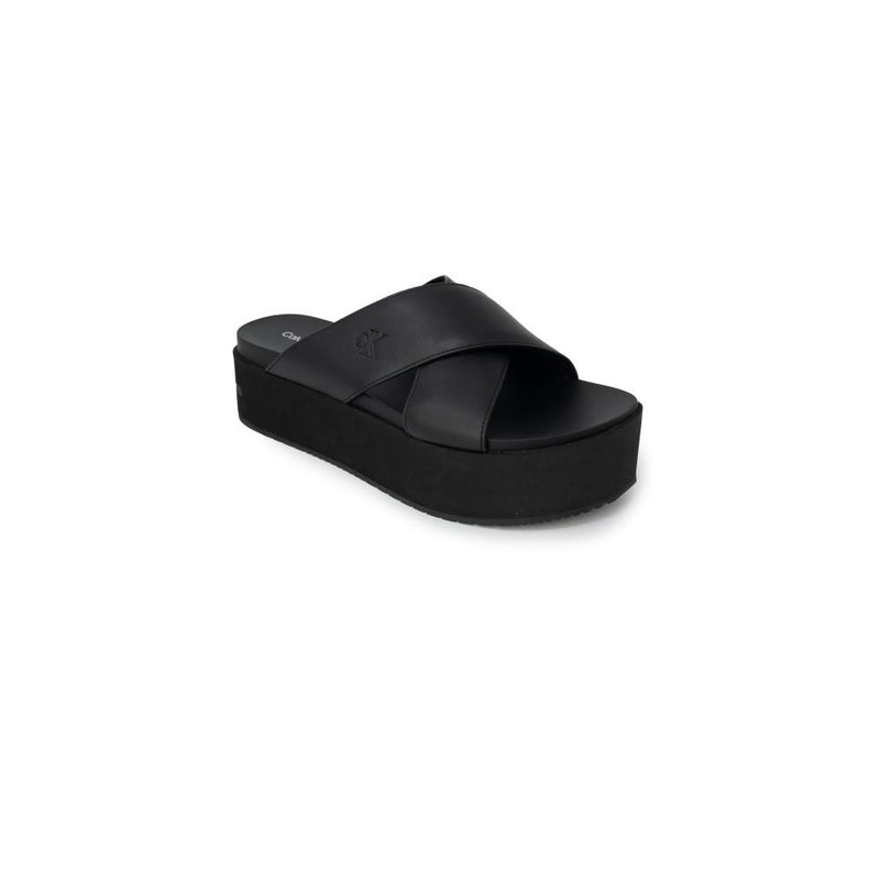Sandales Flatform Cross Mg Uc - Noir
