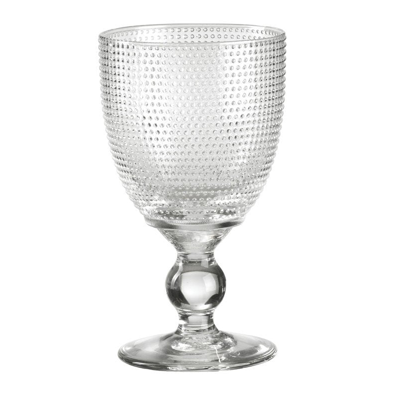Trame - Lot De 6 Verres À Vin - H15 Cm - Transparent