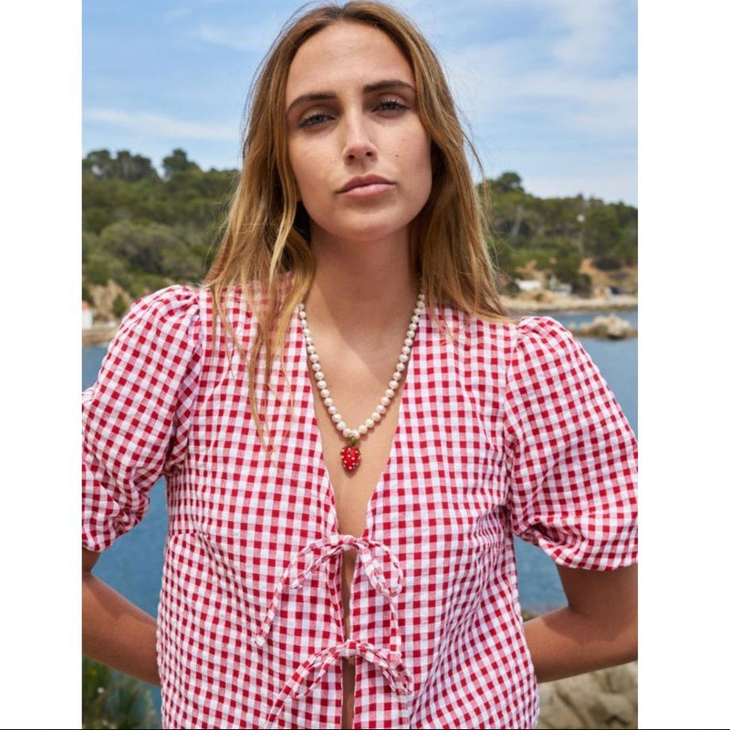 Chemise Lola - Rouge