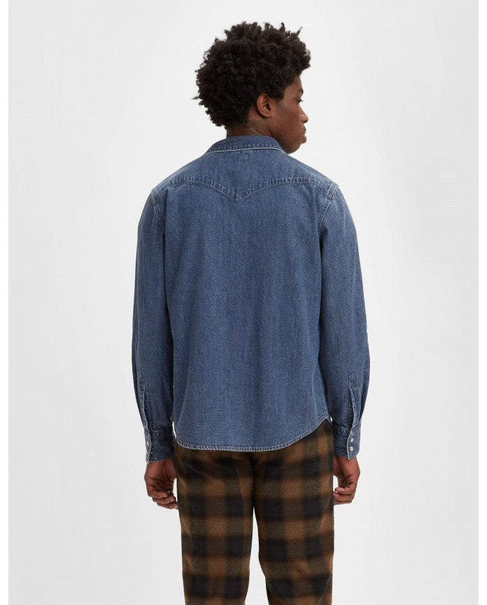 Chemise En Jean Levis Barstow Western Lower Haight