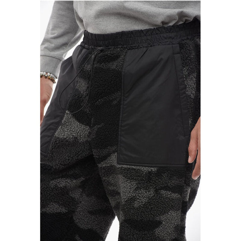 Pantalon Camouflage Sherpa With Drawstring Waist