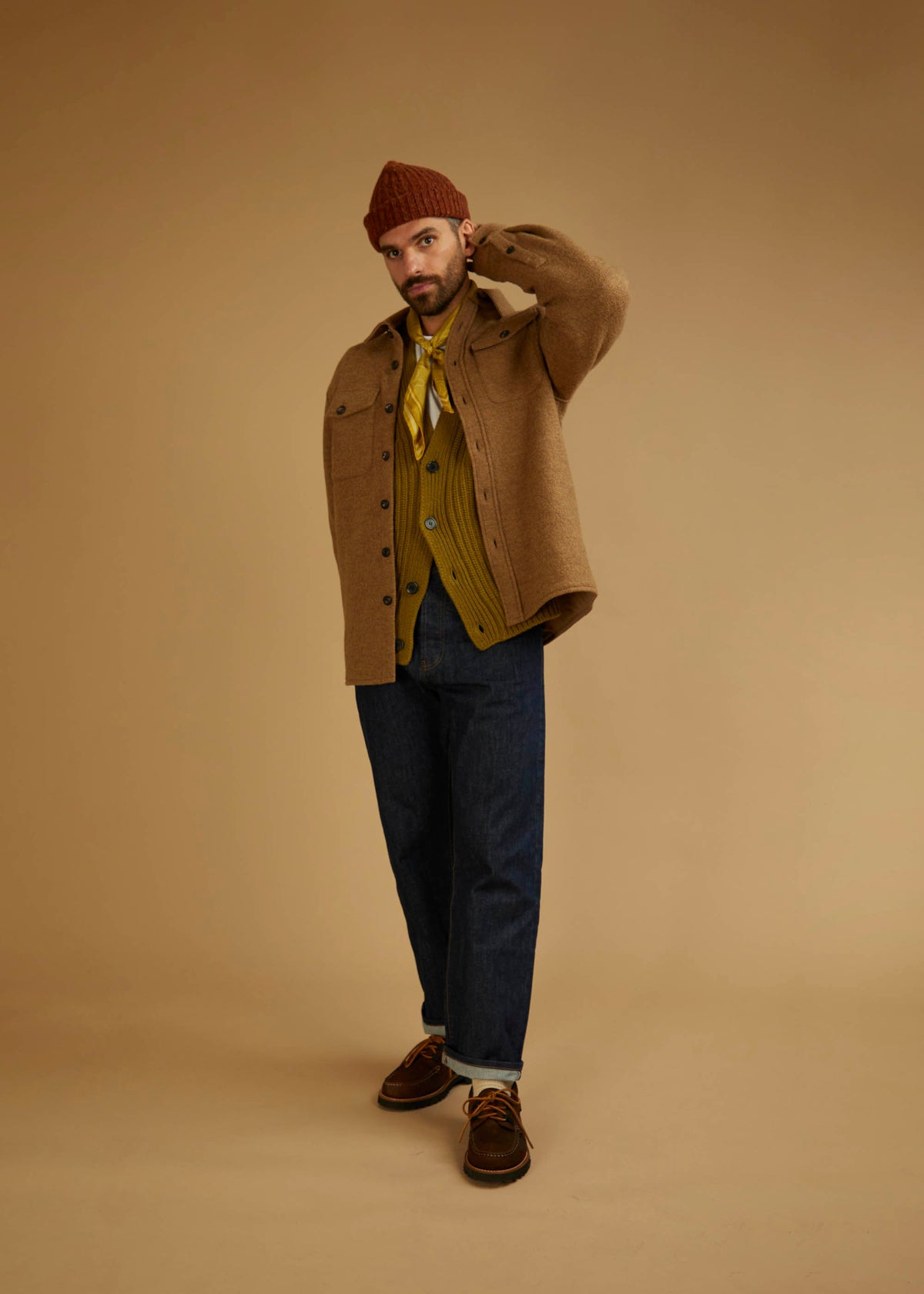 Sobrecamisa Milo - Tabaco