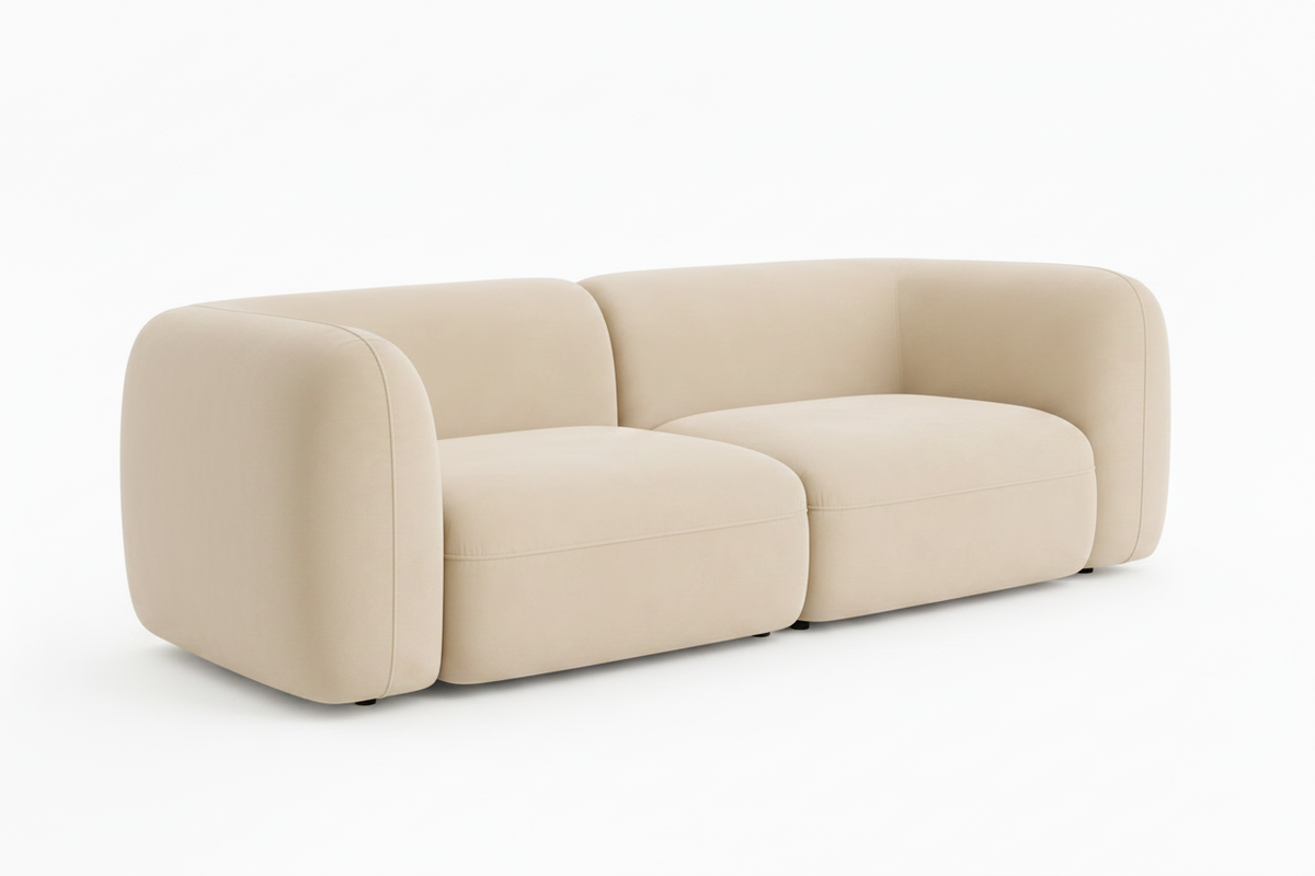 Yumi – 2-Sitzer-Sofa – Samt