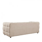 Bolly - Straight 3-Seater Sofa - Fabric - Flecked Beige