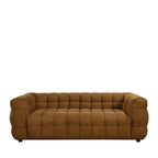 Bolly - Straight 3-Seater Sofa - Fabric - Bronze