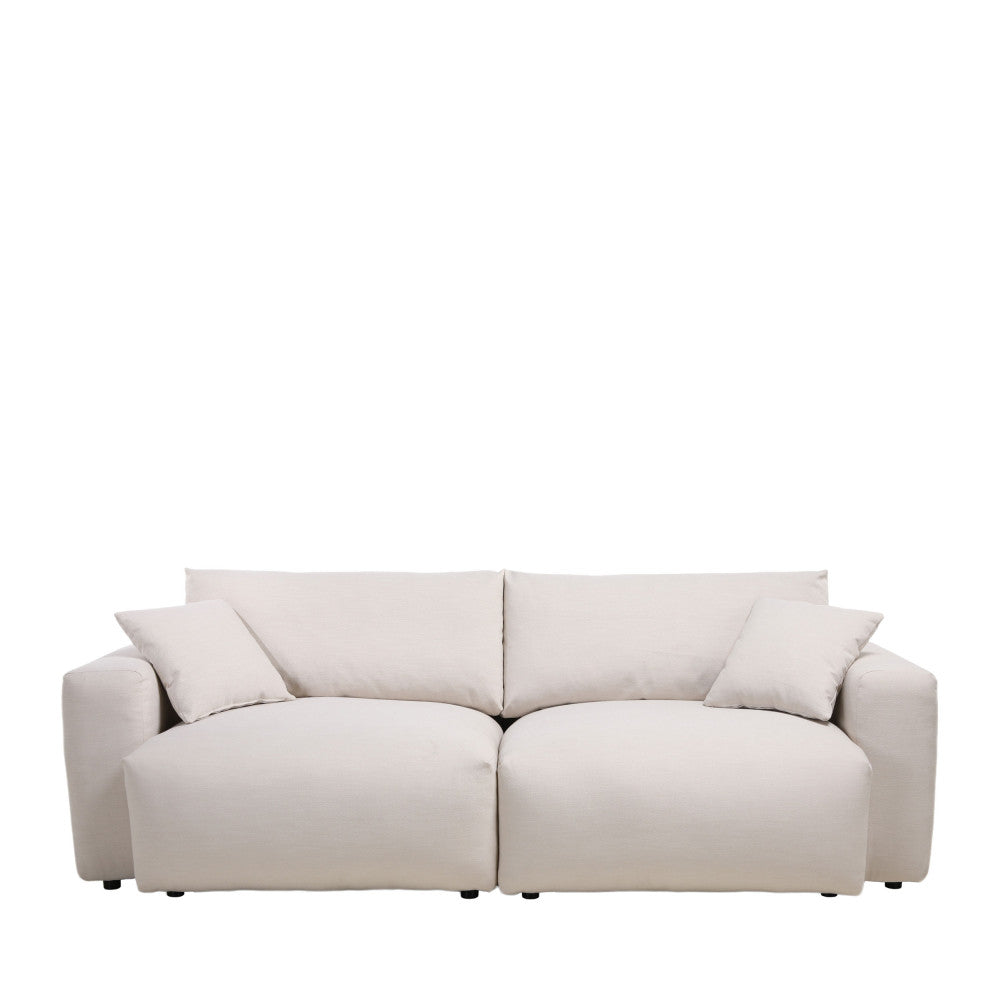 Limona - 3-Seater Sofa - Fabric - Beige