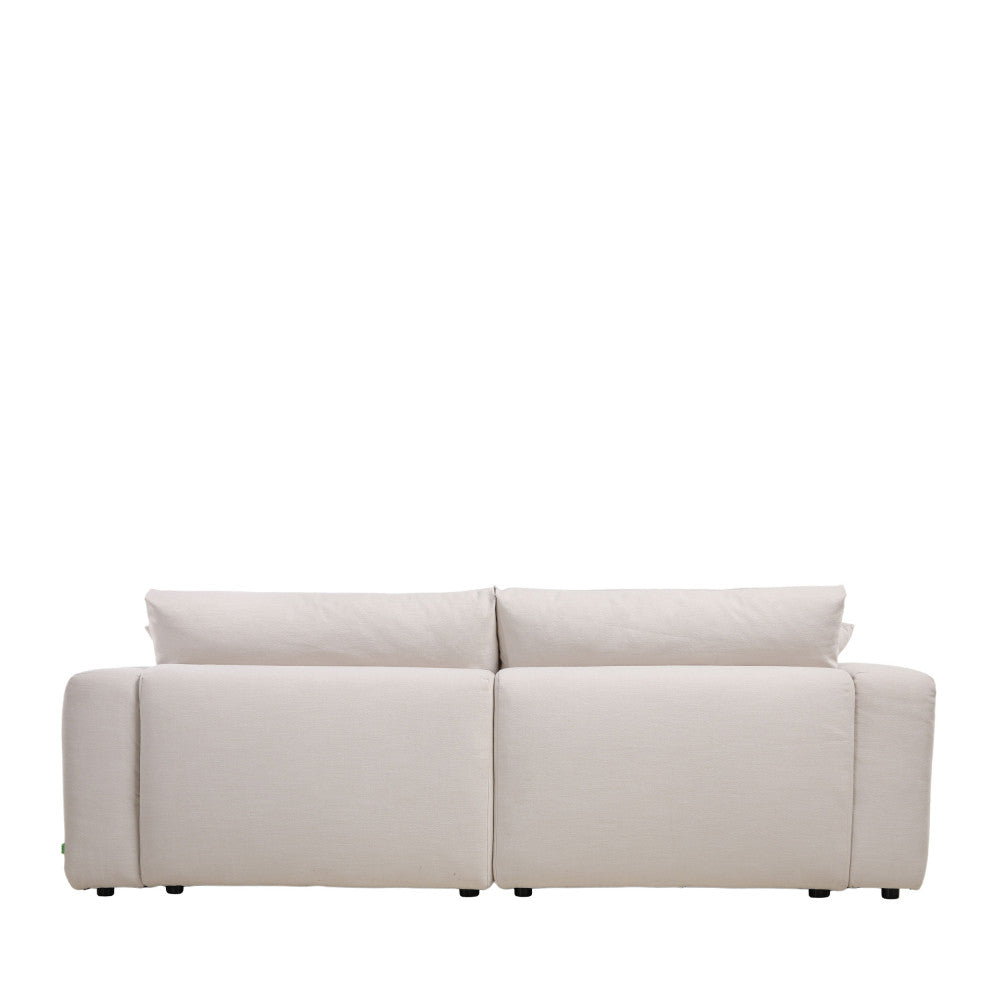 Limona - 3-Seater Sofa - Fabric - Beige