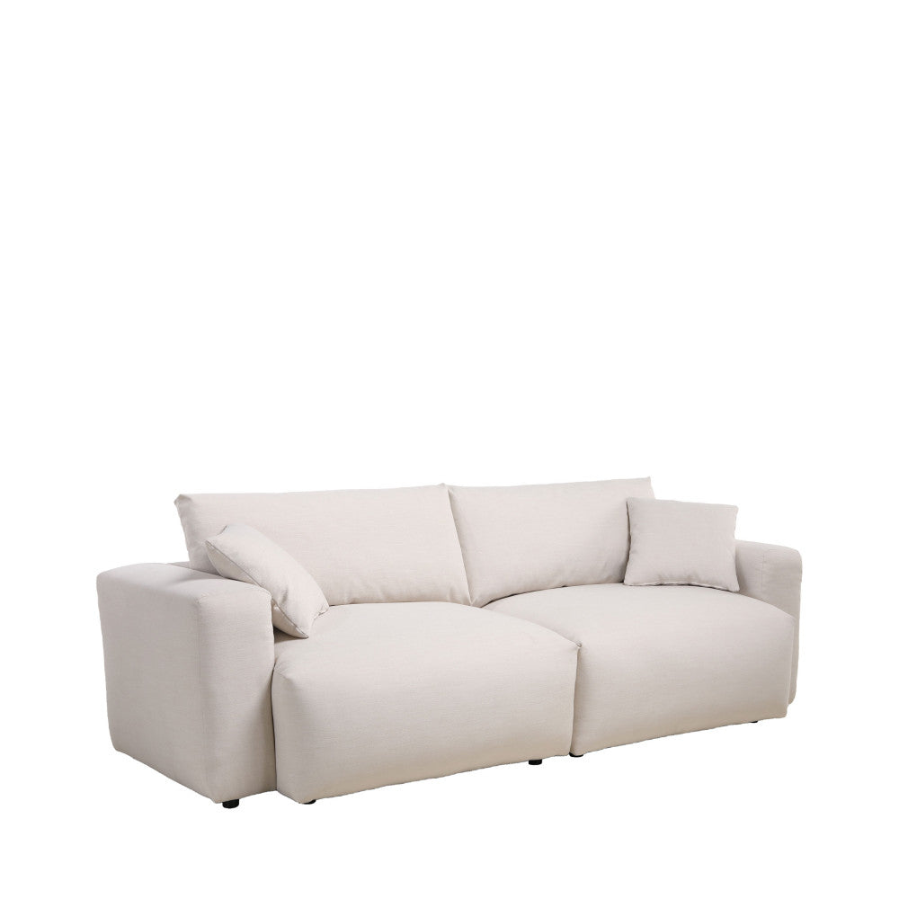 Limona - 3-Seater Sofa - Fabric - Beige