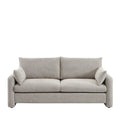 Lisa - 3-Seater Sofa - Fabric - Mottled Beige