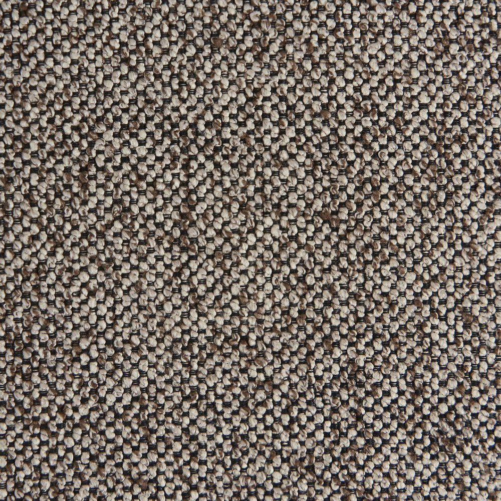 Lisa - 3-Seater Sofa - Fabric - Mottled Brown