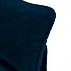 Lunery - 4-Seater Sofa Bed - Velvet - Midnight Blue