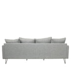Villabon - 4-Seater Sofa - Fabric - Grey