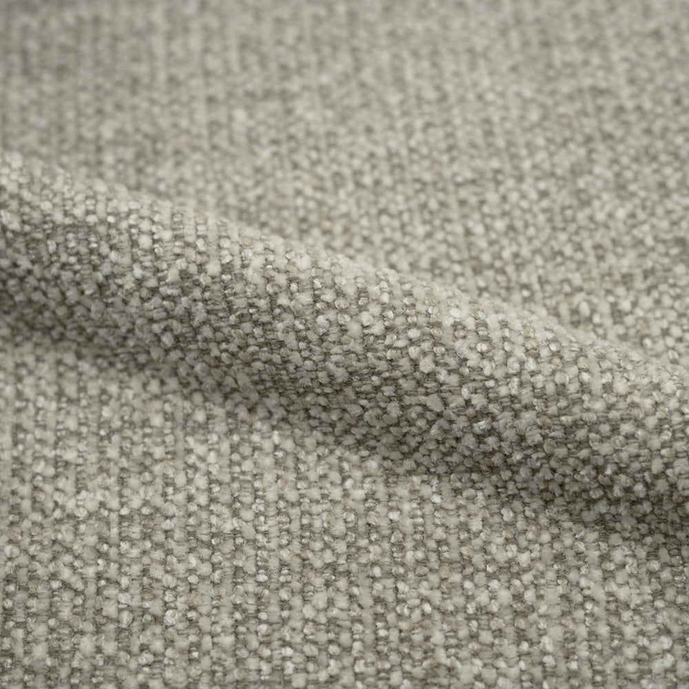 Nova - Canapé D'Angle Modulable 4 Places En Tissu Beige Chiné