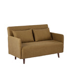 Belushi - Canapé Convertible 2 Places - Tissu - Bronze