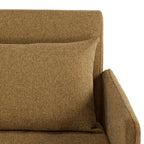 Belushi - Canapé Convertible 2 Places - Tissu - Bronze