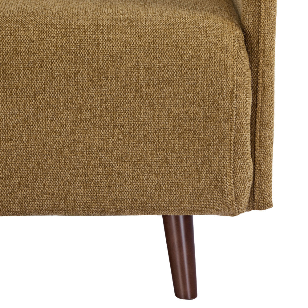 Belushi - Canapé Convertible 2 Places - Tissu - Bronze