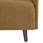 Belushi - Canapé Convertible 2 Places - Tissu - Bronze