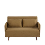 Belushi - Canapé Convertible 2 Places - Tissu - Bronze