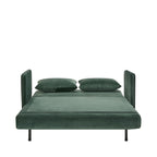 Belushi - 2-Seater Sofa Bed - Velvet - Forest Green