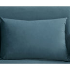 Belushi - 2-Seater Sofa Bed - Velvet - Teal Blue