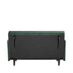 Belushi - 2-Seater Sofa Bed - Velvet - Forest Green