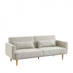 Emma - 3-Seater Sofa Bed - Fabric - Beige