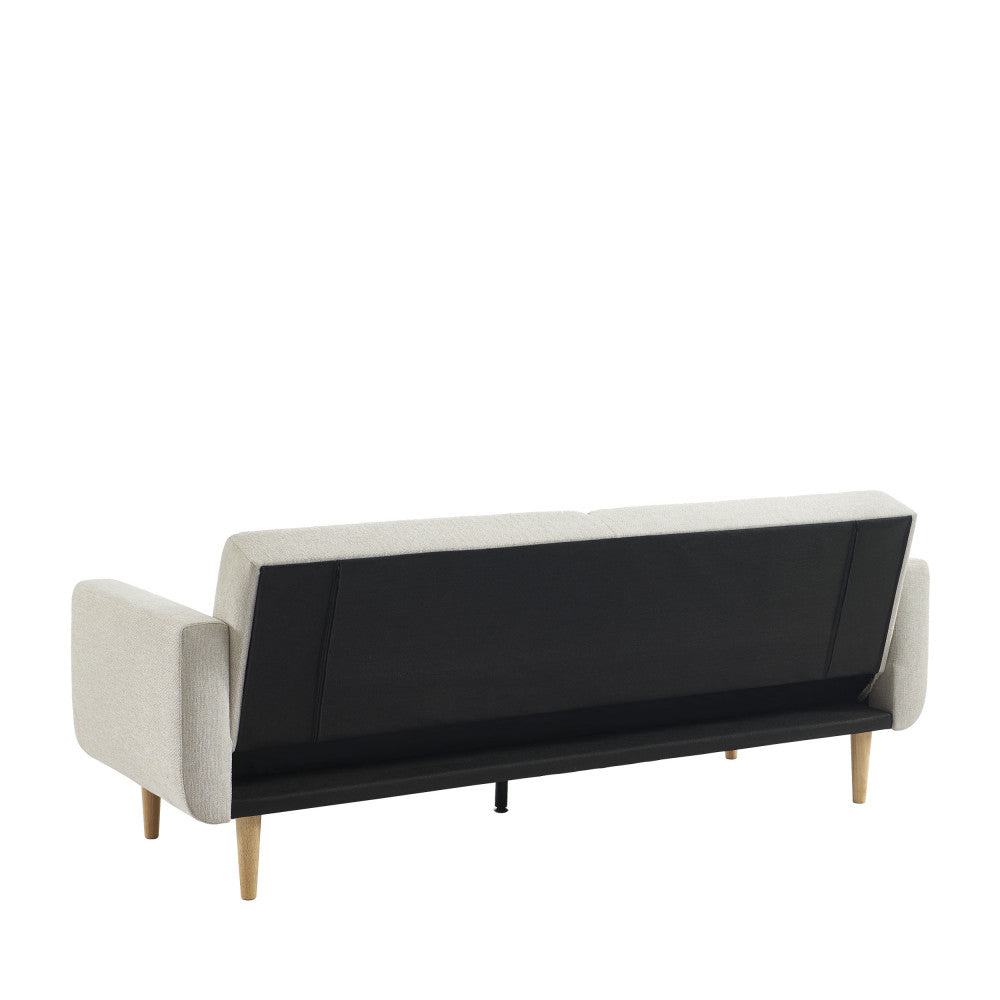 Emma - 3-Seater Sofa Bed - Fabric - Beige