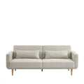Emma - 3-Seater Sofa Bed - Fabric - Beige