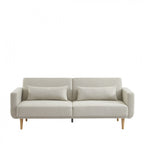 Emma - 3-Seater Sofa Bed - Fabric - Beige